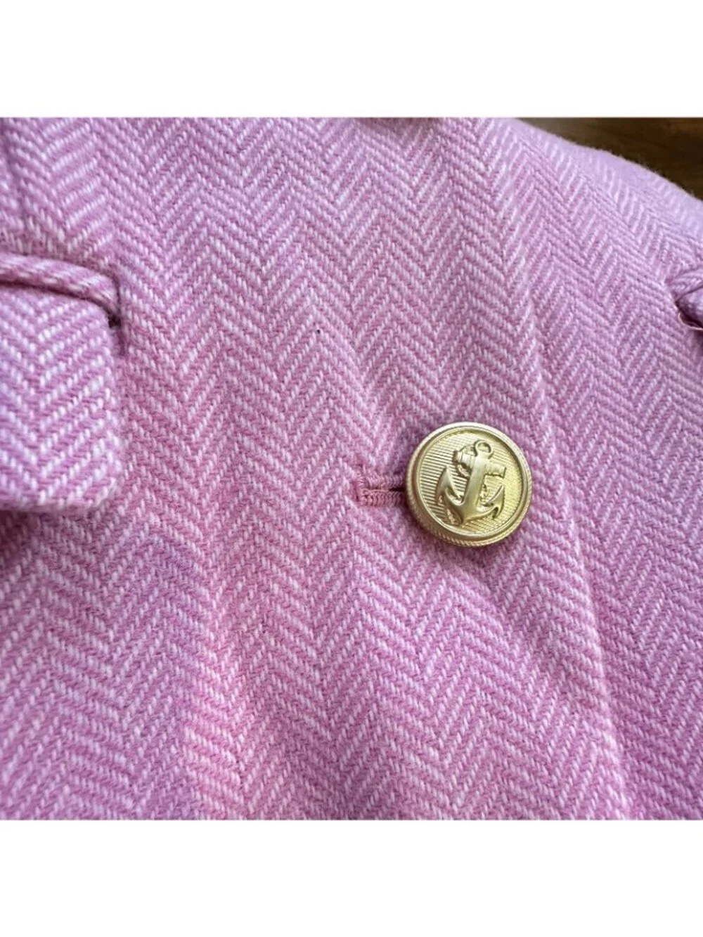 J.Crew Crewcuts Girls' schoolgirl blazer in pink ivory